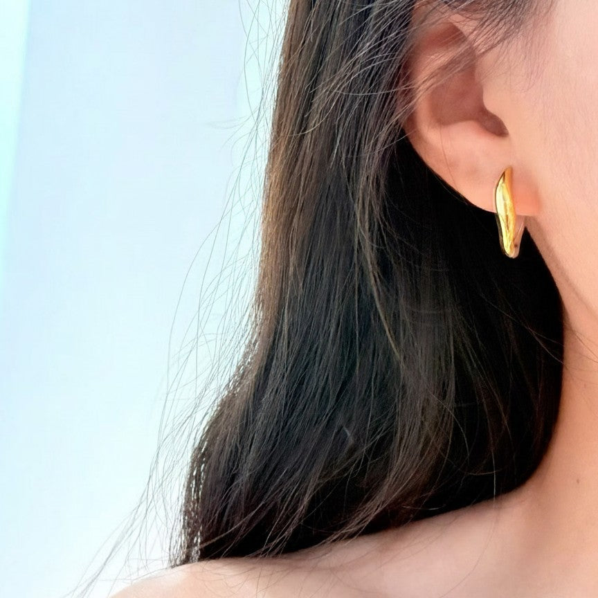 Dual Wave Earrings